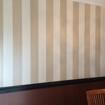 Trim work and painting