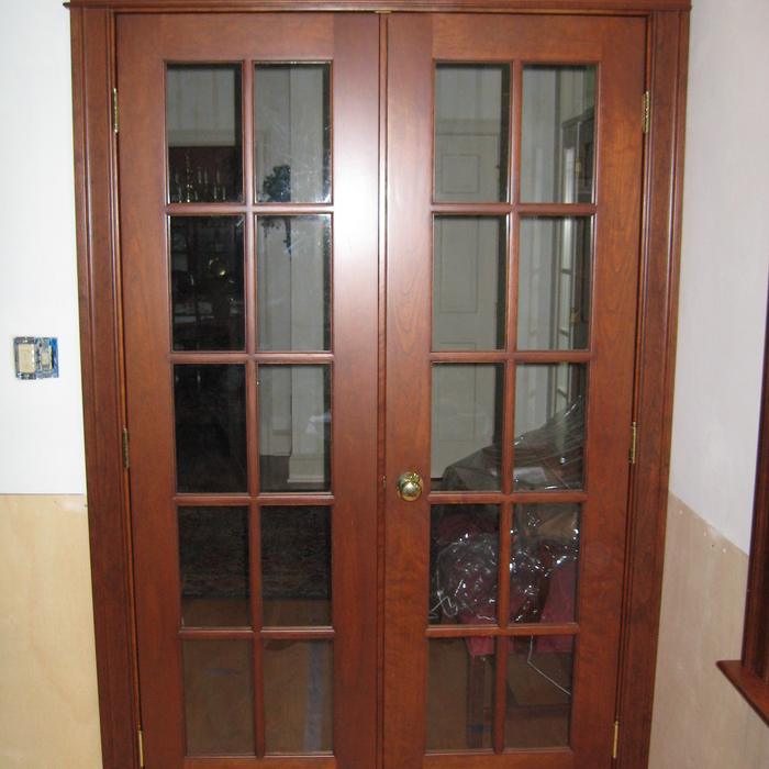 Custom door millwork