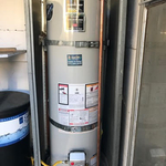 New 40 Gallon Water Heater Installed