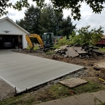 Drive way job