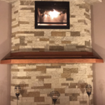 Fireplace install