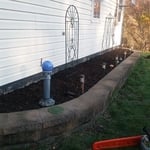 Mulch job