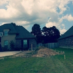 Before Driveway Addition