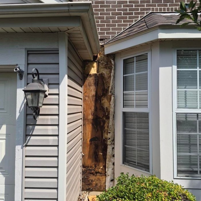 Brick veneer resetting