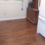new flooring in kitchen