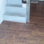 more of new floor in living room