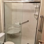 Seated shower