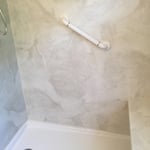 Seated shower