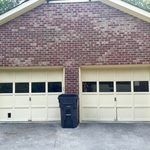 Single car existing wood doors