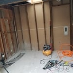 Shed into a full bath