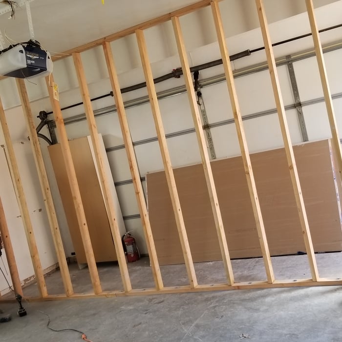 Garage into studio