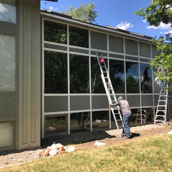 big windows after