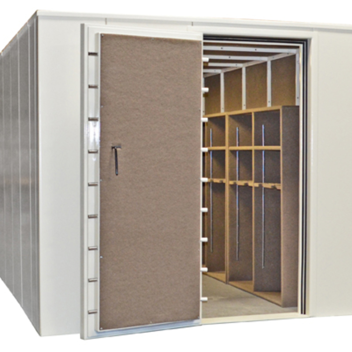 Exterior of Modular safe room