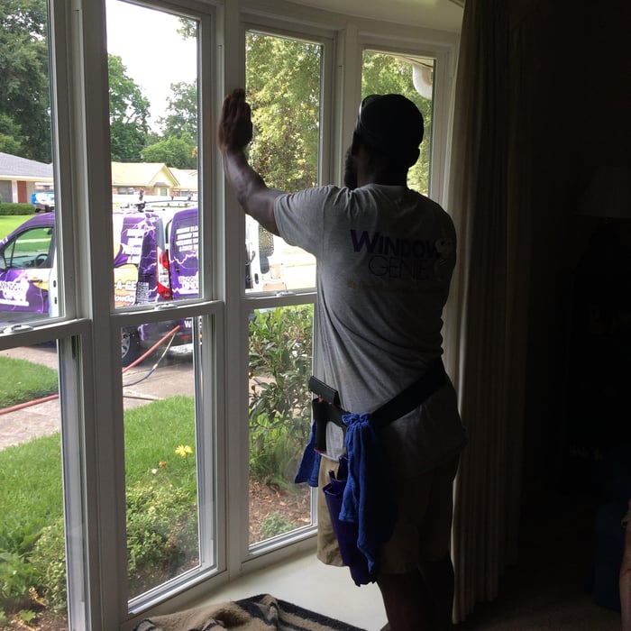interior window clean