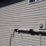 Repaired Siding