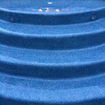 Blue Mediterranean plaster