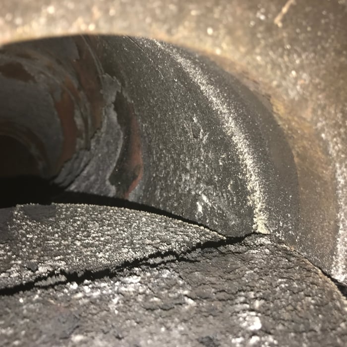 Prefab fire place sweep