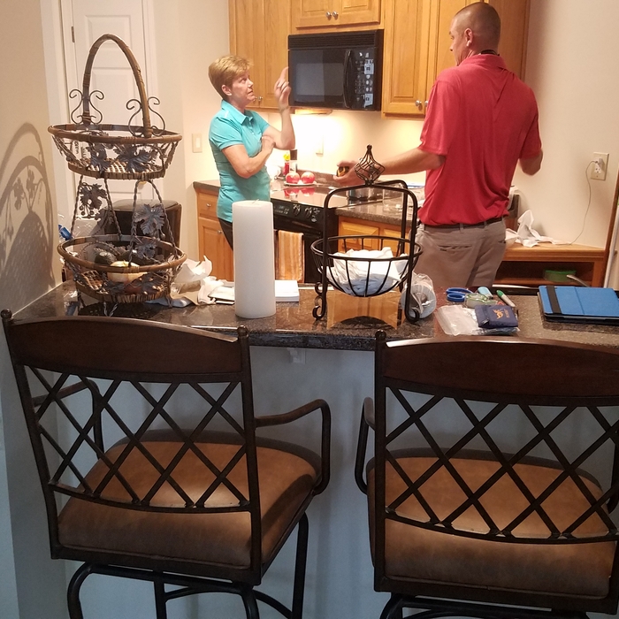 Kitchen remodel in progress