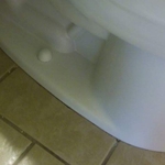 Clean bowl top to bottom