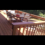 Completed deck