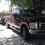 Truck, trailer and tools