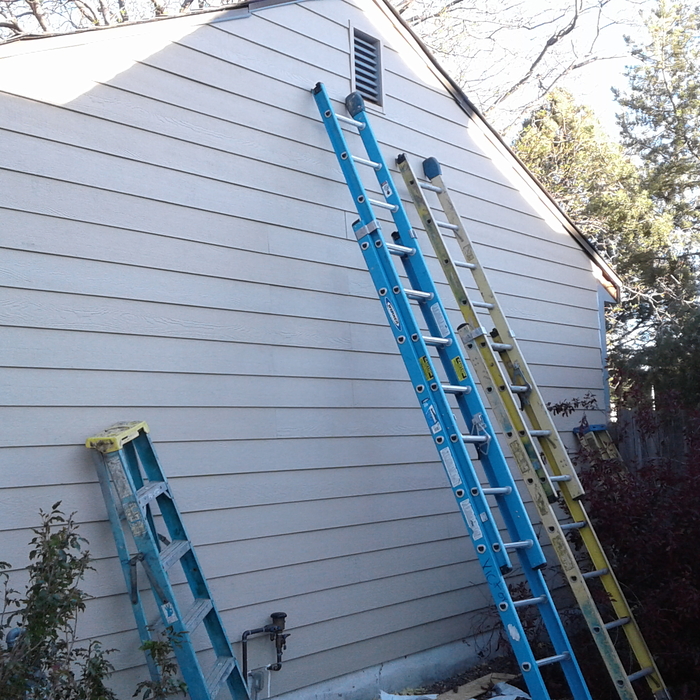 Denver, Wood siding wall repaired