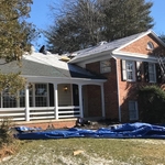 Shingle Roof in progress