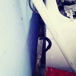 Washing machine drain pipe