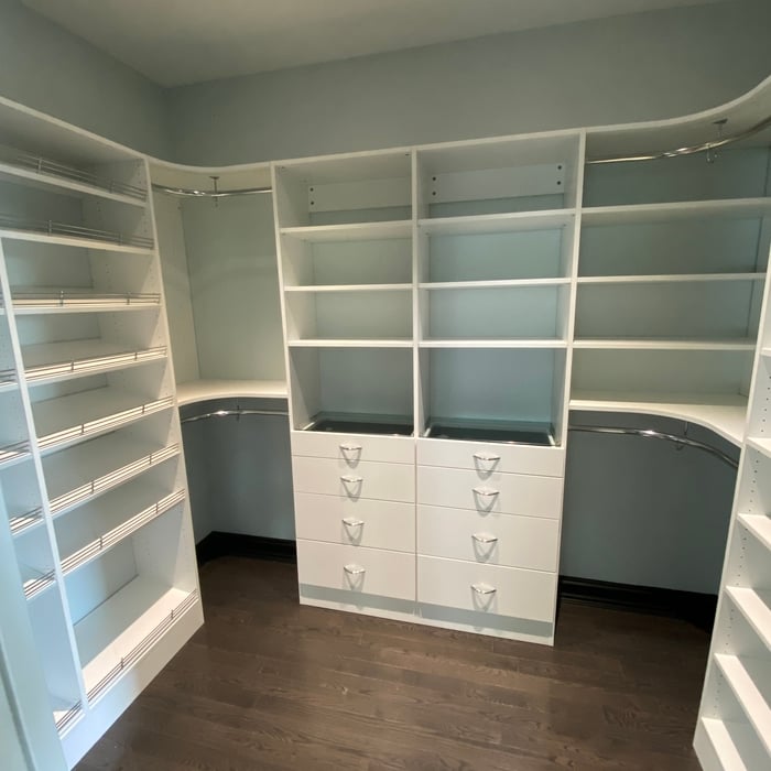 Custom Melamine Closet