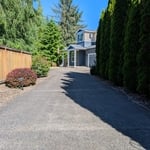 Customers driveway