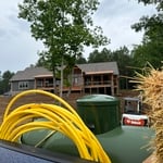 250 gal propane tank installation