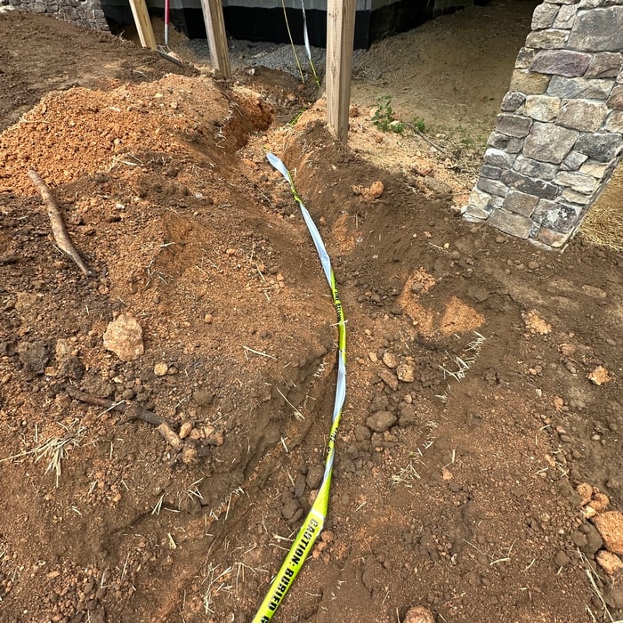 250 gal propane tank installation