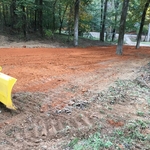 Clay road bed