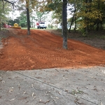 Clay road bed