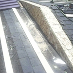 Repair existing and continue roof