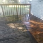 Deck Pressure Washing