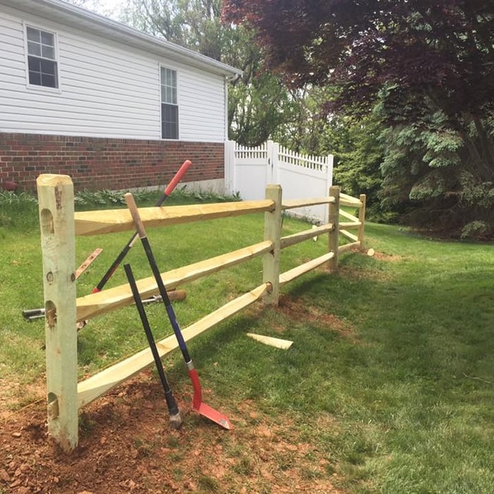 Split Rail fence