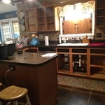 Kitchen cabinets