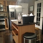 Kitchen cabinets