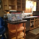 Kitchen cabinets