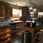Kitchen cabinets
