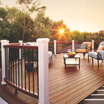 Curved Deck Installation