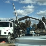 Arched Metal Garage