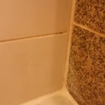 Cracked grout joints