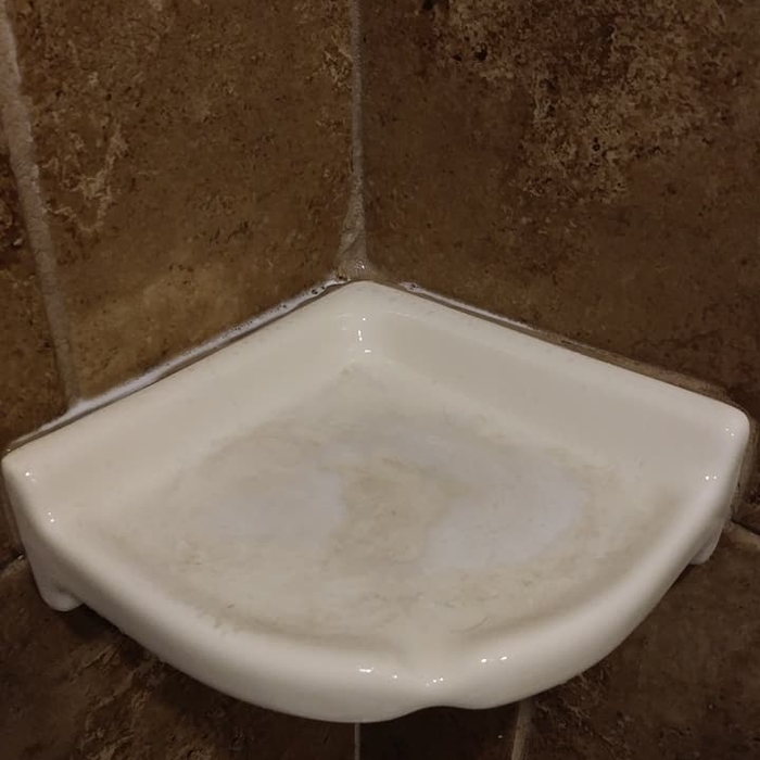 Shower shelf