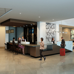 Restaurant Design 3D Rendering