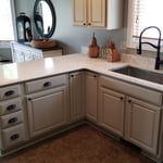 Cabinet Refinishing after