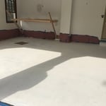 Floor coating prep work