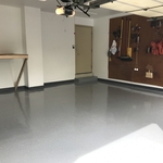 Epoxy floor coating