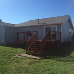 12x16 pine deck